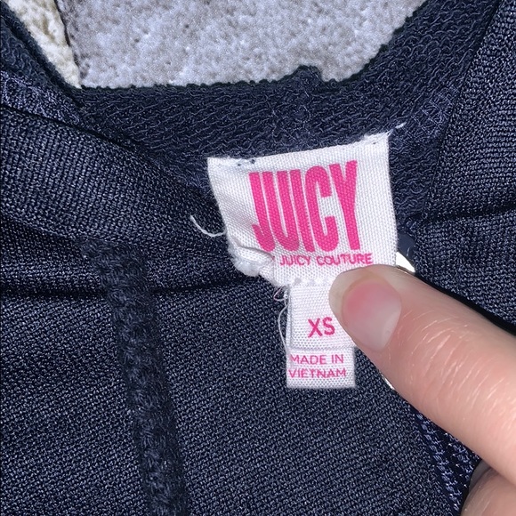 COPY - Juicy couture cropped zip hoodie - Picture 3 of 3